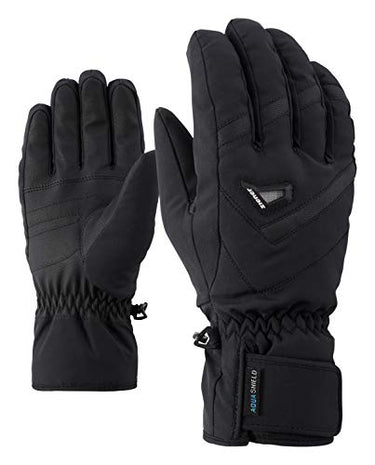 Ziener Herren GARY AS glove ski alpine Ski-handschuhe / Wintersport | wasserdicht, atmungsaktiv, schwarz (black), 8 im Sale